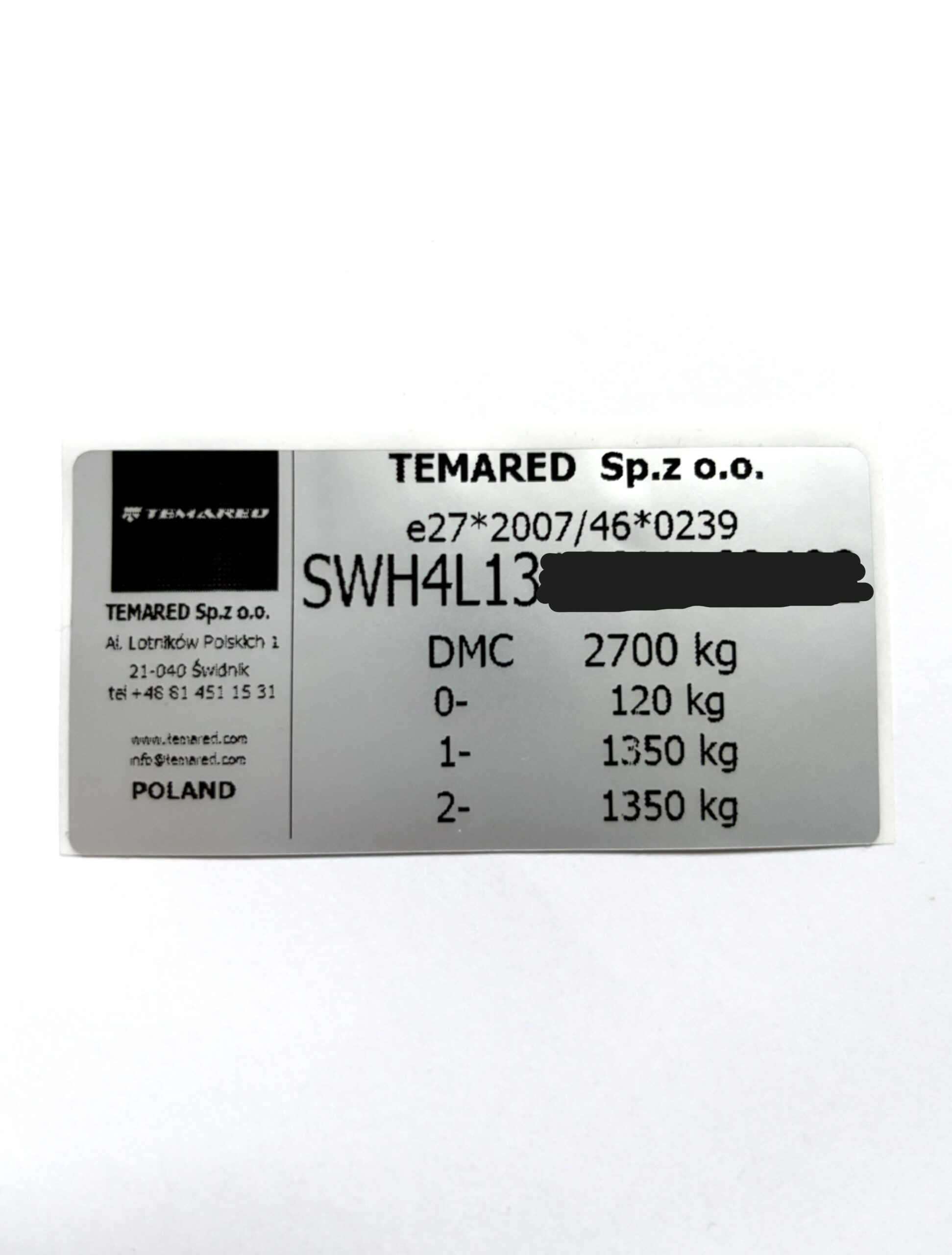 Temared tyyppikilpi